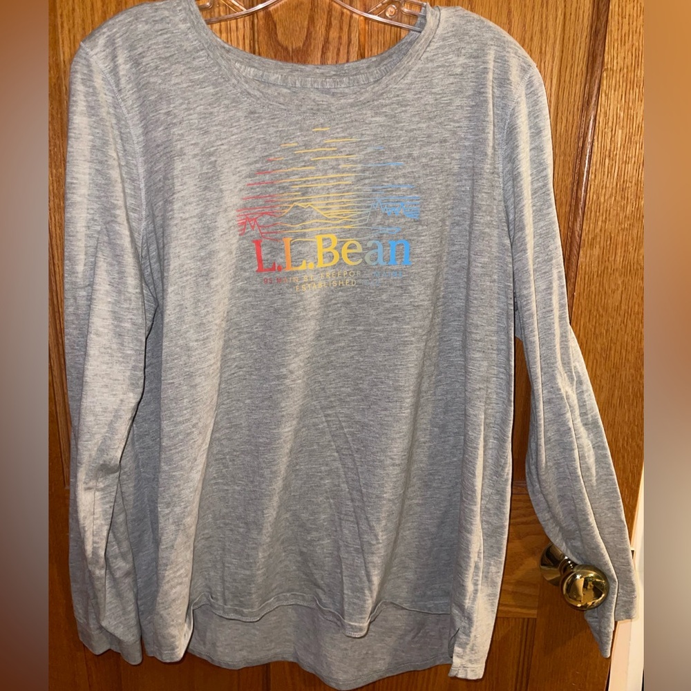 LLBean Long Sleeve Graphic T-Shirt